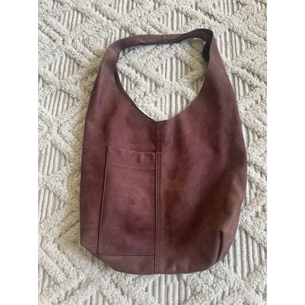 Rough and Tumble‎ Candid Sling Brown Soft Suede Leather Shoulder Bag